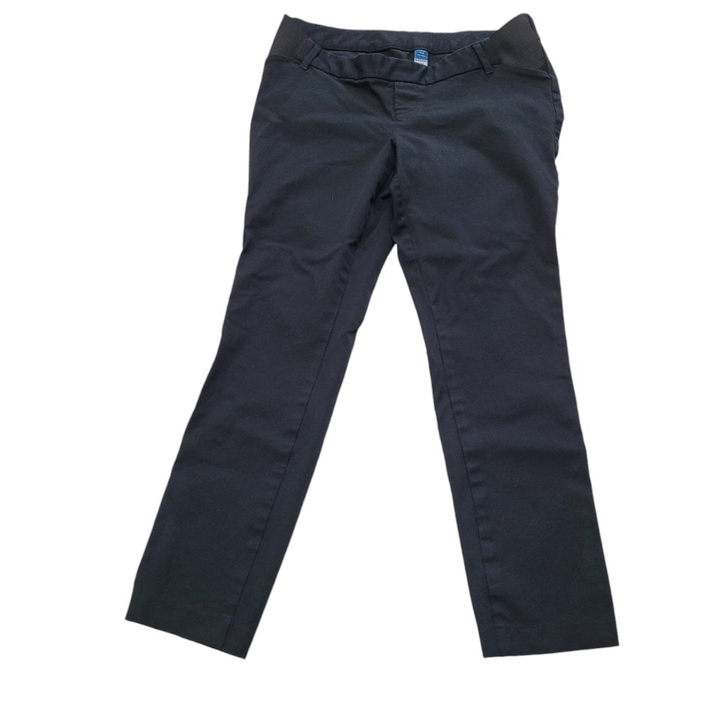 Old Navy Black Cropped Ankle Pants